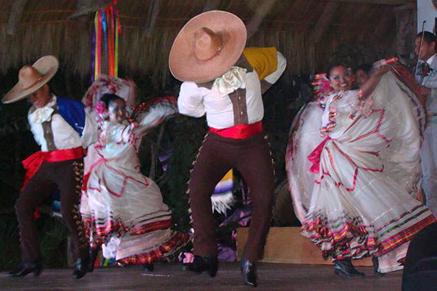 Mariachi Dancers During Azamara's AzAmazing Evenings (Photo: Dori Saltzman/ Cruise Critic) Mariachi Dancers During Azamara's AzAmazing Evenings